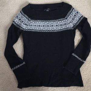 White House Black Market Fair Isle Sweater
